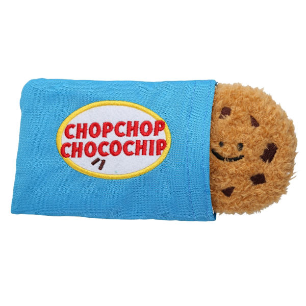 Dog Snuffle Plysch Squeak Cookie för hundar Interaktivt födosök Tuggleksak kurragömma Minska tristess Förhindra fetma