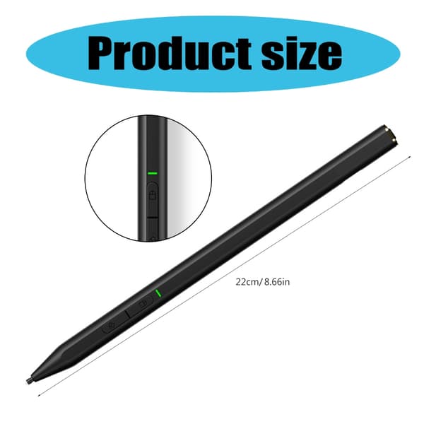 MPP2.0 Stylus Pen Afvisning med 4096 Trykniveauer Skærmblyant Tablet