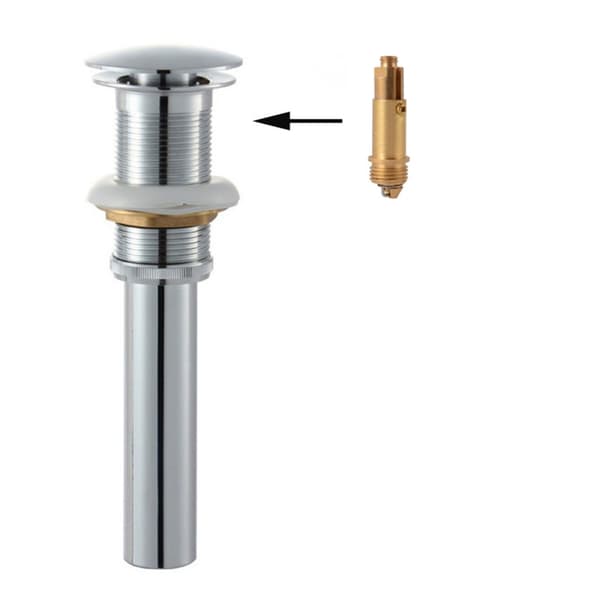 Diskbänk avloppspropp Bultar Byte av koppar Tryckfjäderplugg Stoppventiler Bultar för Handfat Badkarsfat 27.5mm length