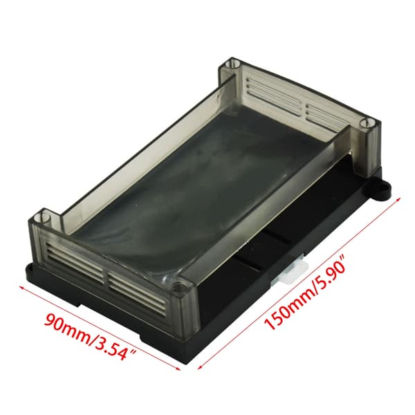 150x90x40 Industrial Control Box Module PLC Transparent Box Panel PLC Kapslingshöljen PCB-skal för hemmet
