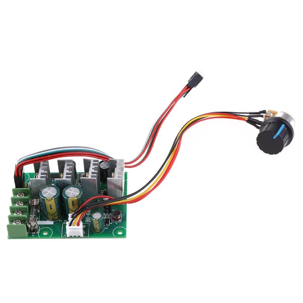 30A for DC 6-60V PWM Motorhastighetskontrollerkort Dimmer Strømregulator+Display