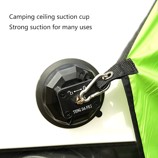 Sugpropp för Förtöjning Camping Sugpropp Krok Bilcamping Nödvändighet