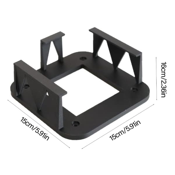 Metallstativ Under Skrivebordholder for Mini Datamaskin Skrivebordsorganisasjonsstativ