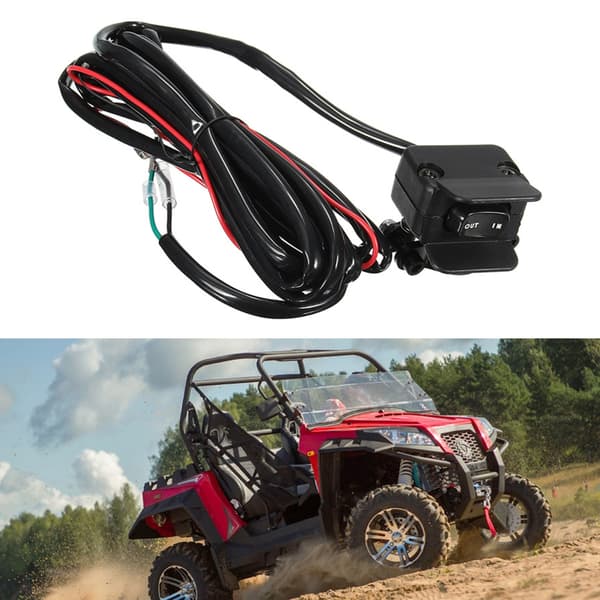 Heavy Duty ATV/UTV Vinschbyte Vippstyrekontrollbrytare Hållbar-