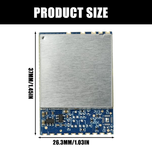 Compactly SK3500- 3.3G FPV Bilder Videooverføringsmodul Klart Signal