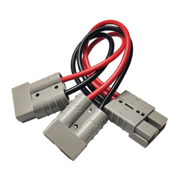 10AWG Anslutningskabel 50A 1000W Plugg Terminal Sladd SAE Ström Auto Adapter Kabelhärva för Solpanel Batteriladdning