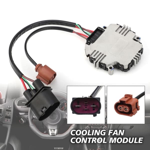Radiator Kølerventilator Kontrolmodul 1TD959455 til 2010-2014 Golf