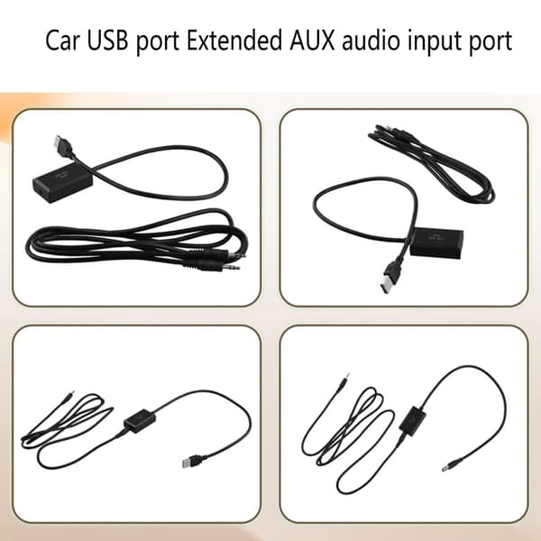 USB til Aux-adapter for overlegen lydkvalitet og forbedret lydkvalitet