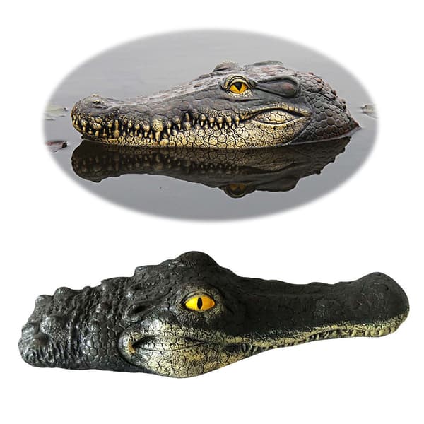 Floating for Crocodile for Head Water Decoy Simulering Realistisk Alligator Pond