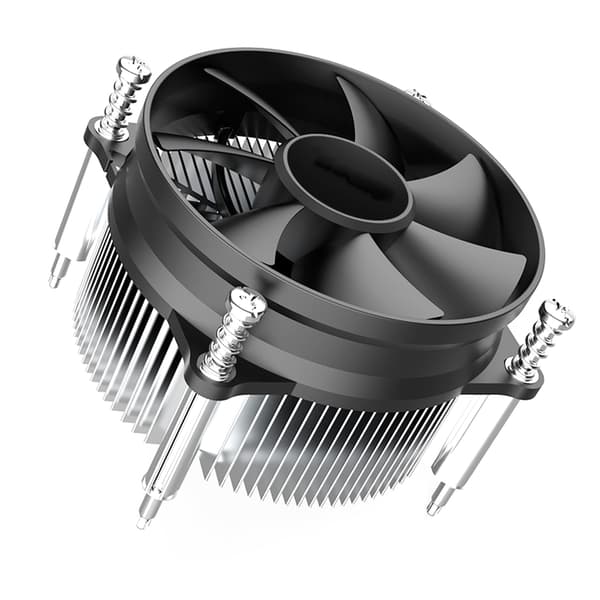 T50C CPU-køler ITX Desktop Chassis Radiator Kobberkerne CPU-køleventilator 93 mm