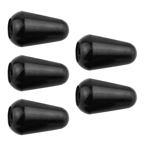 5× Gitarr Switch Tip 3/5 Vägs Toggle Switch Knopp Tip Cap Plast för Elgitarr Plast Elgitarr Tillbehör