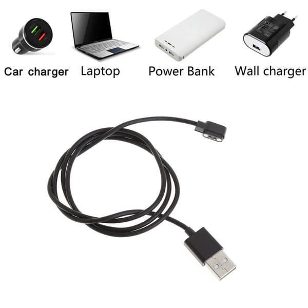 Bærbar opladerstander Base Ladekabel Base USB Universelt ladekabel
