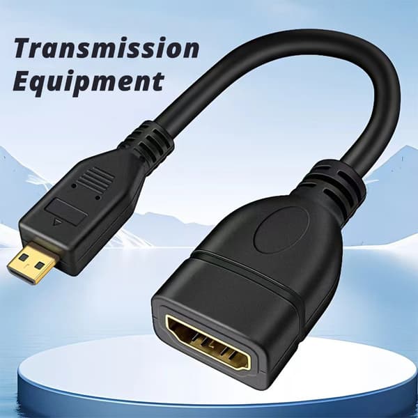 MicroHDMI Han til Hun Stik til 4K Videostreaming