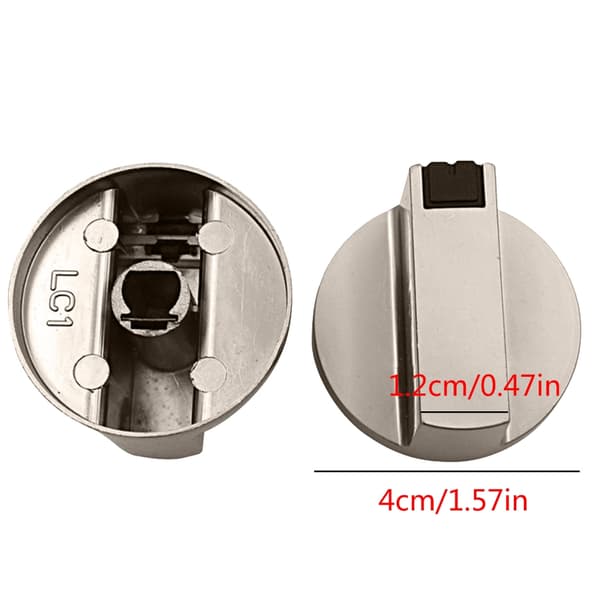 8mm/0,31'' Gasskomfyrknott Koketopp Kontrollknott Universal for Brennerkontroll