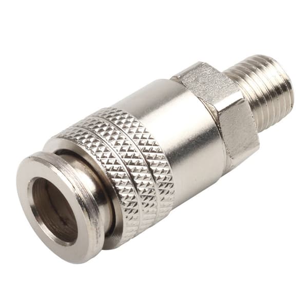 Pneumatisk adapter G1/4 extern gänga snabb installation för luftverktygssystem