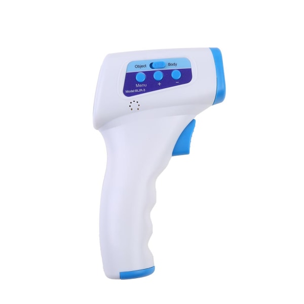Digital termometer Infraröd panna Beröringsfri LCD-bakgrundsbelysning för baby vuxen