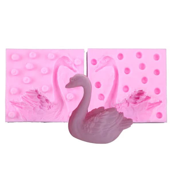 DIY Svanefigur Resinforme Silikoneforme til Børn Epoxy Resin Støbning
