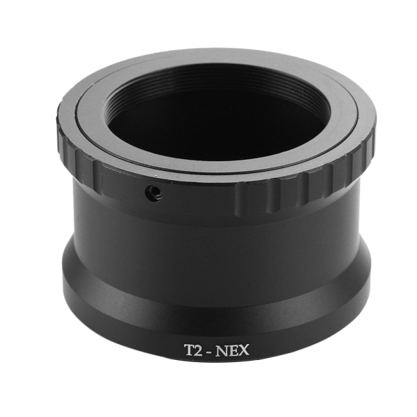 Aluminiumlegering T2-NEX Telephoto Mirror Lins Adapter Ring för NEX E-Mount kameror att fästa T2/för T Mount Lins