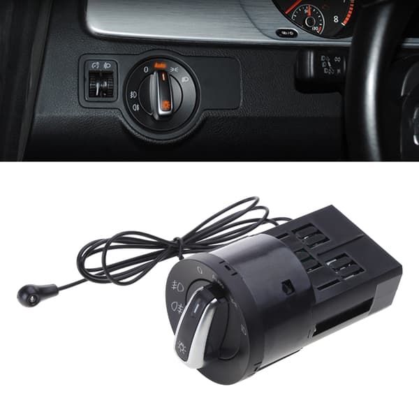 Reparasjonsdeksel for tåkelysbryter, frontlysbryter for Golf 4 Jetta MK4 B5 Plugg