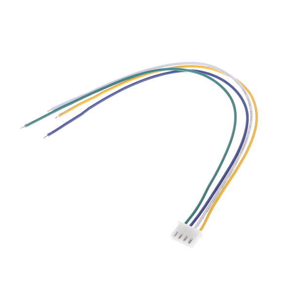 10 ST 4-stifts Mini Micro JST XH 2,54 mm 24AWG-kontakt med ledningar 200 mm