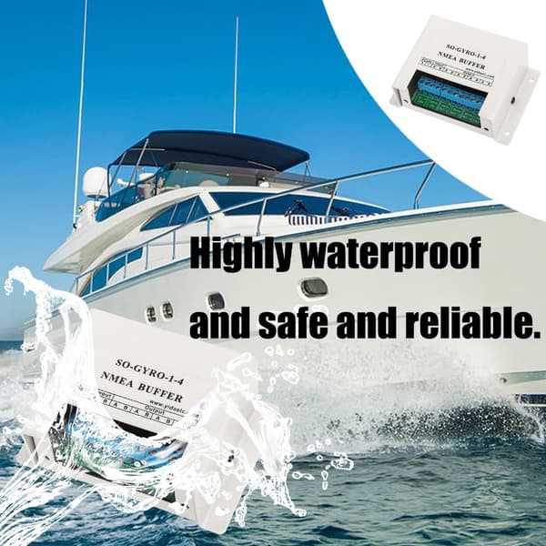 Allsidig Marine Seriell Splitter NMEA Bufferboks for Optimalisert Tilkobling