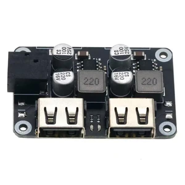 10 kpl Auton USB-latausmoduuli Step Down Nopea Autolaturi Levy 24V
