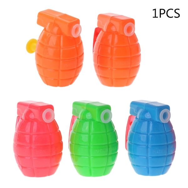 Mini vattenpistoler i form av plastgranater för barnkalas, nya