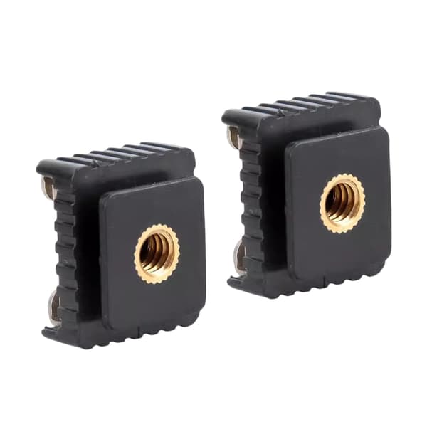 2 stk. Flash Hot Shoe Mount Adapter Flash Cold Hot Shoe Bracket Mount Adapter