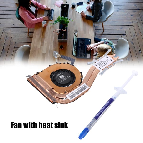 Holdbar Metal Laptop Køleplade CPU Køleventilator til ThinkPad X1 Carbon 1st