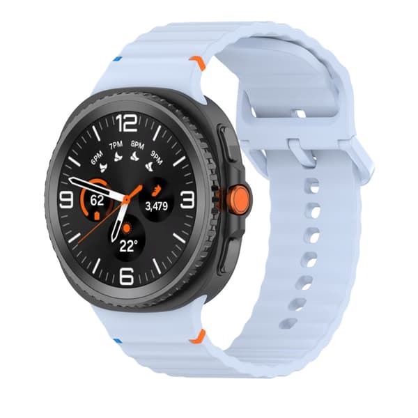 Modernt texturarmband i starkt silikon för Watch8 Starlight