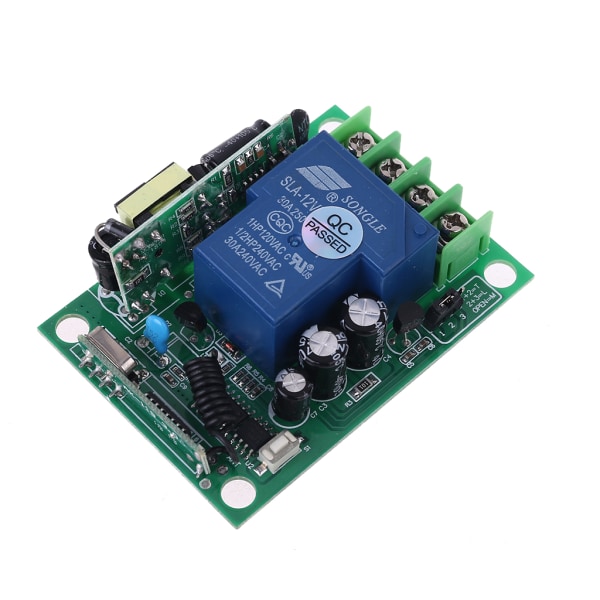 Hållbar Smart Light Switch LED-tryckknappsbrytare Universal trådlös fjärrkontroll AC85V-250V Reläkontroll för lampa