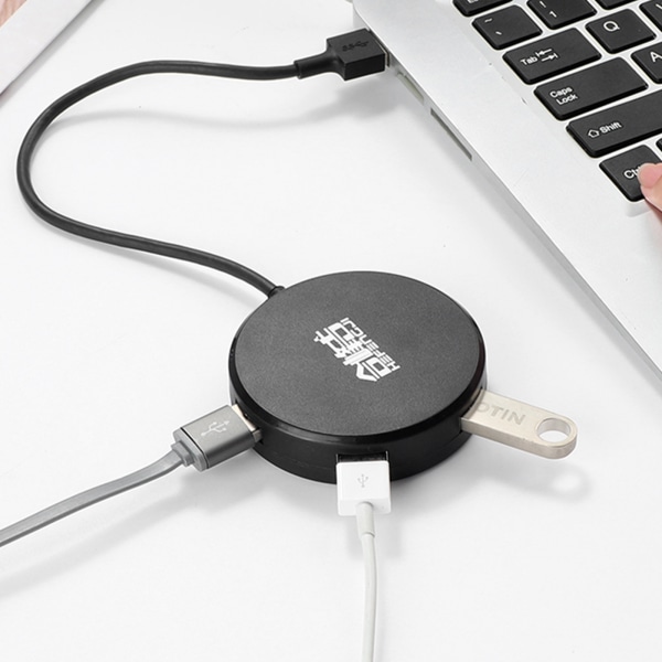 Trådlös laddningshubb Universal trådlös laddningshubb med USB 2.0 3.0-portar för Galaxy-enheter USB adapter 25cm