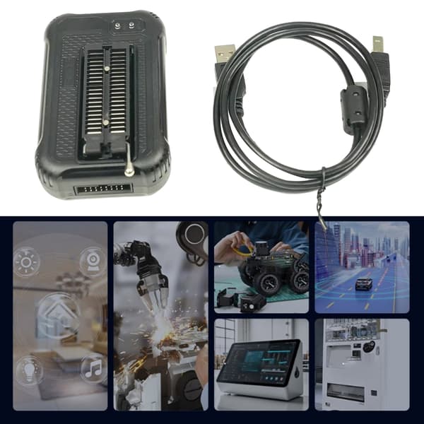 T48 (TL866-3G) Programmør understøtter 34000 IC'er til Nor/NAND Flash-applikationer