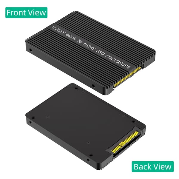 M.2 NVMe SATA NGFF SSD-er til PCIe U.2 SFF-8639 PCIE M.2 SSD-er til U.2 Adapter