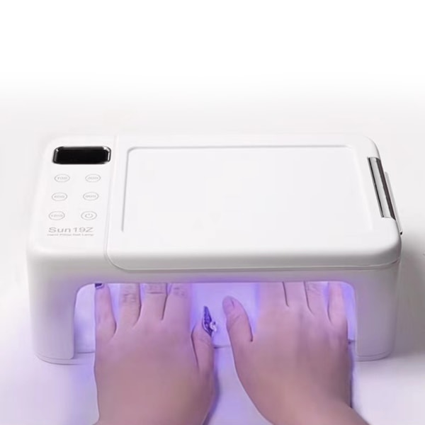 Digital Manikyr Bär Nail Special Fototerapilampa Nagellampa 350W Power Nail Shop Professionell LED fototerapimaskin