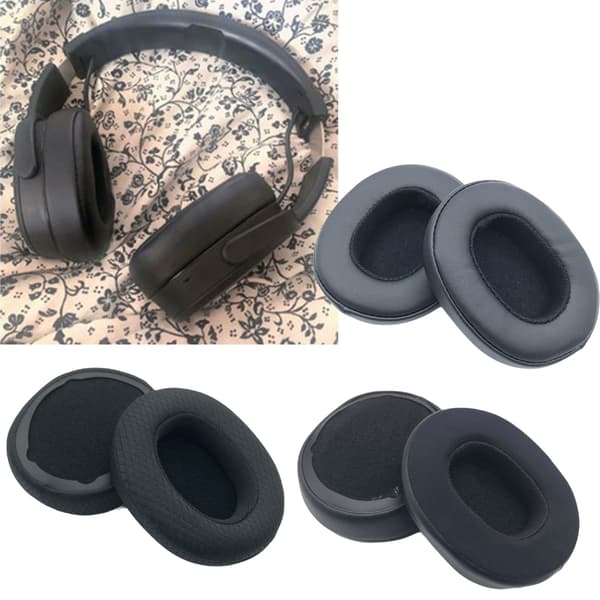 1 par svamper øreputer øreputer deksel for Hesh 3 EVO hodetelefoner Mesh fabric