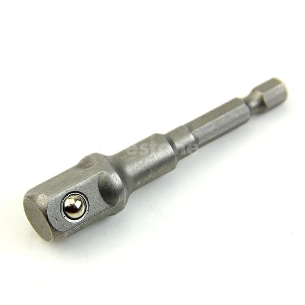 1/4\" boremaskine bit driver hex socket stangnøgle adapter forlænger
