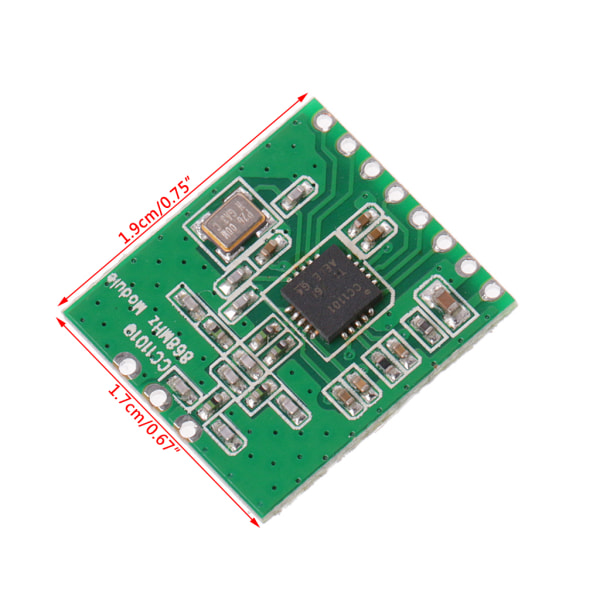CC1101 868 MHz-modul FHEM CUL Transciever trådlös för Raspberry Pi