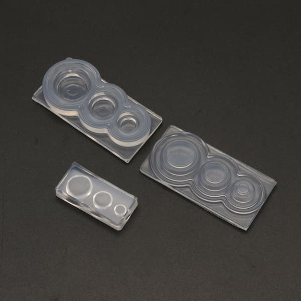 3D Mini sylt flaska Harts mögel Form hängande silikon form smycken gör