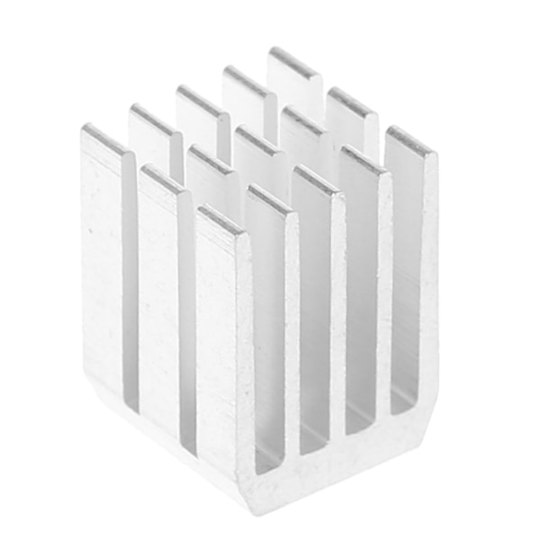 5 st/ set 9x9x12mm aluminiumkylning kylflänschip ram- kylare kylare kylblock White