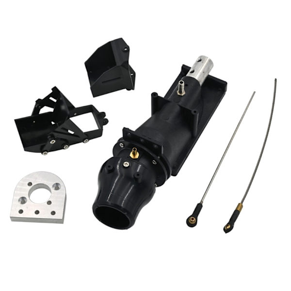 Pumpjetpropeller-set med stor kaliber för fjärrstyrd båt, RC-båttillbehör