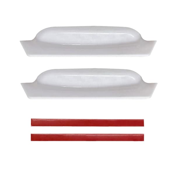 Problemfri bil ryggekamera beskyttelse ABS-materiale Hurtig snap-installasjon White