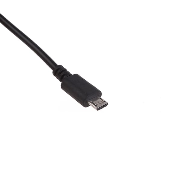 Micro USB kabel, Micro USB Hona till Hane-förlängningskabel med 501-knappsbrytare för Raspberry Pi White