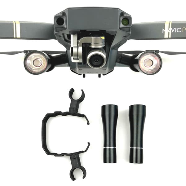 Night Flight Flash LED Light Lamp Kit för DJI för Mavic Pro Drone Lighting Access