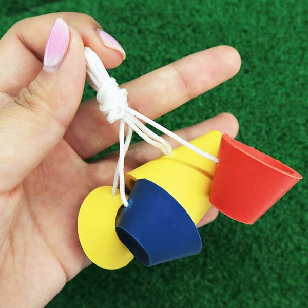 2set Inomhus Gummi Vinter Golf Peggar Inomhus Golf Peggar med Olika Höjder