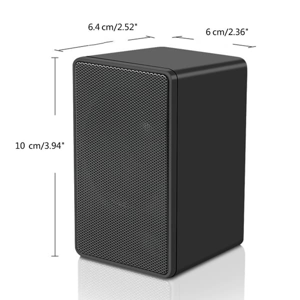 USB Kablet Computerhøjttaler Subwoofer Støjreducerende Lydboks Højttaler