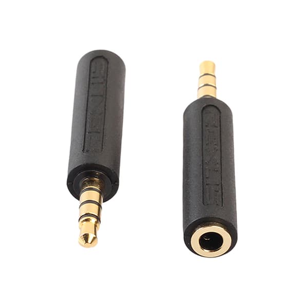 2 stk. CTIA til OMTP Headset Lydadapter 3,5 mm Øretelefonkonverter