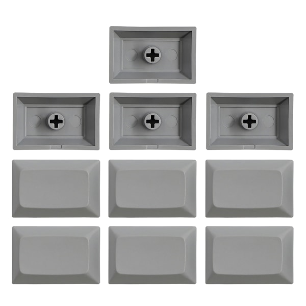 DSA Keycap Set PBT Blank Keycaps DSA Profil 1.5U Höjd Keycap Set För Mekaniskt Gamingtangentbord 10st