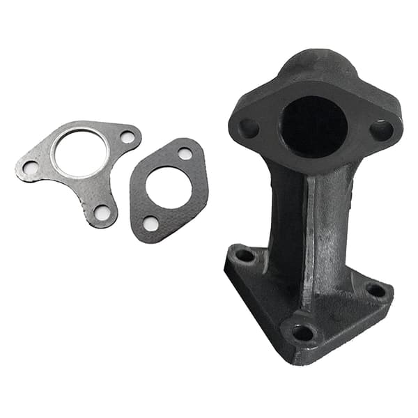 For Gx340 Gx390 motor lyddempermontering med eksosrør Holdbar