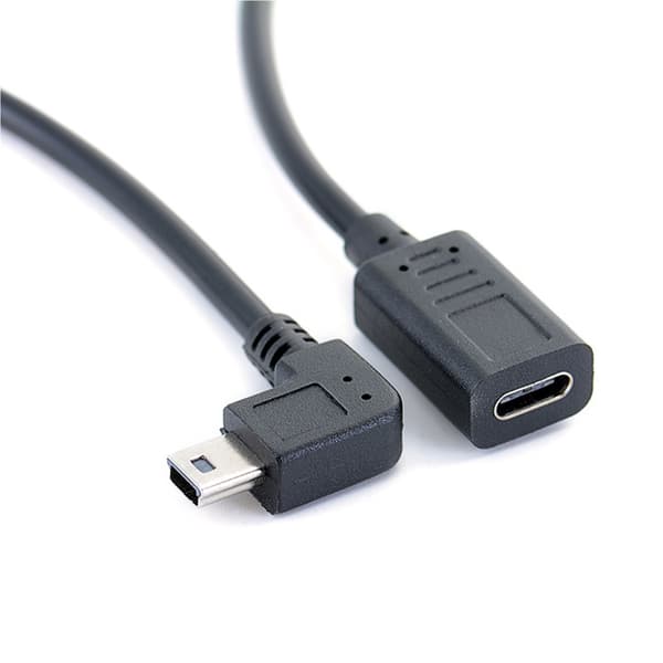 Mini USB-kabel til USB hurtig dataopladerkabel til MP3 MP4-afspiller bil